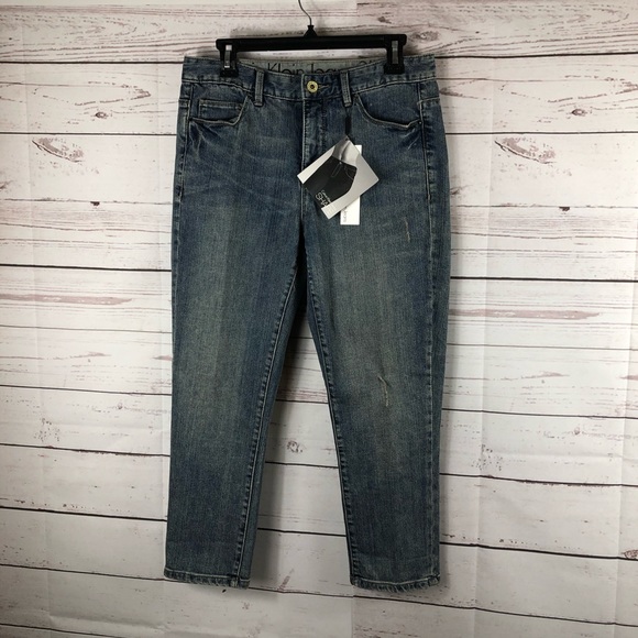 Calvin Klein Jeans Denim - Calvin Klein Thunderstorm SS 30/10 Crop lightwash